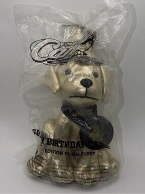 NIP Raising Cane’s 28th Golden Birthday Limited Edition Plush Puppy